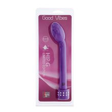 Фиолетовый стимулятор G-точки GOOD VIBES HIP G LIMITED EDITION - 21 см. Фиолетовый