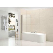 Душевая шторка на ванну CEZARES ECO-V-1 ECO-O-V-1-80 140-P-Cr-R