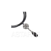 Charmelle «Ожерелье из черных кристаллов с подвеской» NL2451