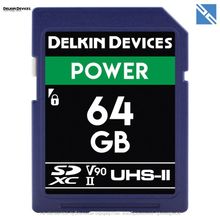 Карта памяти Delkin Devices 64GB SDXC Power UHS-II 2000x  DDSDG200064G