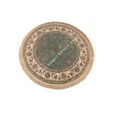 Бельгийский ковер Измуруд 2m004 green krug, 2.4 x 3.4