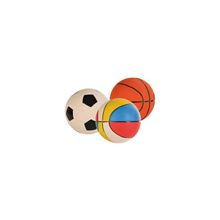 TRIXIE Набор спортивных мячей для собак, латекс 13см х 6шт