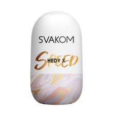 Svakom Набор из 5 белых мастурбаторов Hedy X Speed (белый)