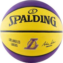 Мяч баскетбольный Spalding NBA Team Los Angeles Lakers р.7 арт.83-510z