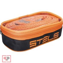 Stels Трос буксировочный 10 т, 2 крюка, сумка на молнии Россия Stels