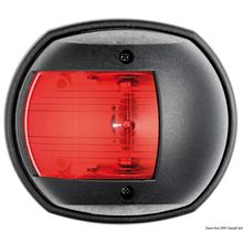 Osculati Classic 12 black 112.5° red navigation light, 11.410.01