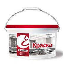 Краска для потолков белая ECOROOM 45 кг (ECOROOM, 45 кг, Краски, Белый)