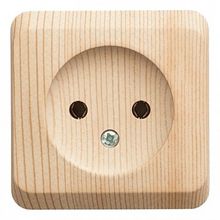 Розетка ETUDE, открытый монтаж, сосна |  код. PA16-001D |  Schneider Electric
