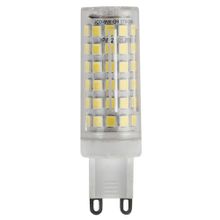 ЭРА Лампа светодиодная ЭРА G9 9W 2700K прозрачная LED JCD-9W-CER-827-G9 Б0033185 ID - 234861