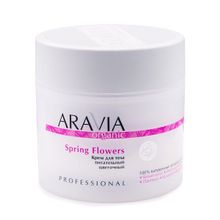 Крем для тела питательный цветочный Aravia Organic Spring Flowers 300мл