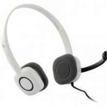 LOGITECH Stereo Headset H150 (981-000350) компьютерная гарнитура, цвет белый