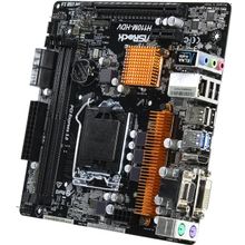 Мат. плата ASRock H110M-HDV R3.0 (RTL) LGA1151    H110    PCI-E Dsub+DVI+HDMI GbLAN SATA MicroATX 2DDR4