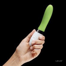 Lelo Перезаряжаемый вибромассажер Liv 2 Lime Green цвета лайма - 17,4 см. (зеленый)