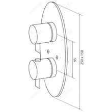 Am.Pm Смеситель Awe F1590000 для душа