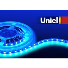 Лента ULS-5050-60LED m-10mm-IP20-DC24V-14,4W m-5M-BLUE