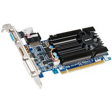 Видеокарта Gigabyte GV-N610D3-2GI {GT610, with CUDA, PCI-Ex16 2.0, 2GB, DDR3, 64bit, Dual DVI-I, D-SUB, HDMI}