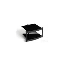 Atacama Equinox Hi-Fi 2 shelf base module Black Piano Black