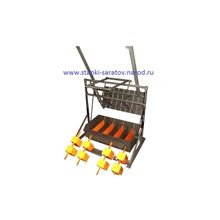 Вибропресс на 4 блок формы Команч-12