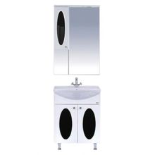 Misty Зеркальный шкаф Сидней 65 L черный