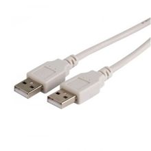 Кабель USB 2.0 Am - Am - 1.8 м, серый, Rexant (18-1144)