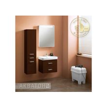 Акватон Мебель для ванной Америна 60 (темно-коричневый) - Тумба Америна 60 темно-коричневая