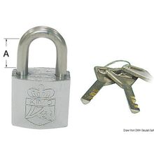 Osculati SS padlock 25x19 mm, 38.021.25