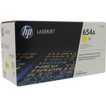 Картридж HP 654A (CF332A) желтый