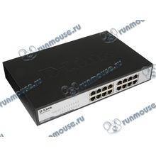 Коммутатор 1U 19" RM D-Link "DGS-1016C A1A" 16 портов 1Гбит сек. (ret) [138805]