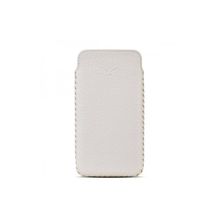 Кожаный чехол для iPnone 4S Mapi Simena Ultraslim Case Floater, цвет white (M-150571)