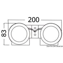 Osculati Компактный мембранный горн, 21.451.52