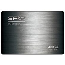Накопитель ssd silicon power original sata-iii 480gb velox series v60 2.5" w490mb s (siliconpower) sp480gbss3v60s25