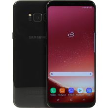 Смартфон Samsung Galaxy S8+ SM-G955FZKDSER Black D. (2.3GHz, 4GbRAM, 6.2"2960x1440, 4G+BT+WiFi+GPS, 64Gb+microSD, 12Mpx, Andr)