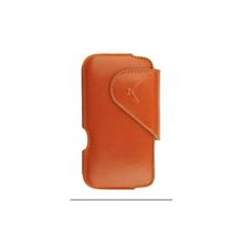 Кожаный чехол для iPhone 4S Mapi Nais Lateral Case Rustic, цвет Tea (M-150530)