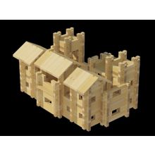 Конструктор ЛЕСОВИЧОК les 020 "Крепость №4" набор из 709 деталей