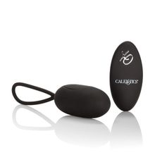 California Exotic Novelties Чёрное виброяйцо из силикона Silicone Remote Rechargeable Egg (черный)