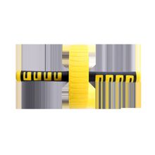 STARFIT Ролик для пресса RL-105, черный желтый