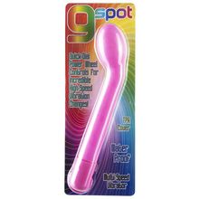 Розовый вибратор G-SPOT для точки G - 19 см. (107736)