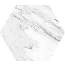 Codicer Carrara Hex 25 Hexagonal 22x25 см