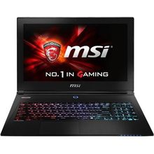 Ноутбук MSI GS60 2QD(Ghost 4K)-626RU i7-5700HQ 16Gb 1Tb + SSD 128Gb nV GTX965M 2Gb 15,6 UHD BT Cam 4840мАч Win8.1 Черный