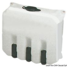 Osculati Window cleaning system 9.7 l 3 pumps 24 V, 19.107.24