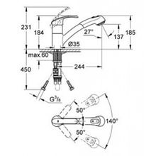 Смеситель Grohe Alira 32998SD0 для кухонной мойки