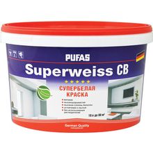 Пуфас Superweiss СВ 10 л супербелая