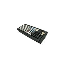 Программируемая клавиатура Posiflex КВ-6600B-M3, черная c ридером магнитных карт на 1-3 дорожки
