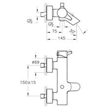 Vitra Смеситель Nest Trendy A42242EXP