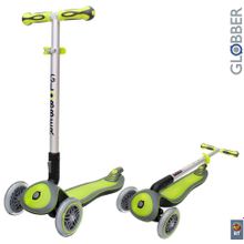 448-106 Самокат GLOBBER ELITE F My Free Fold up со светящейся платформой GREEN