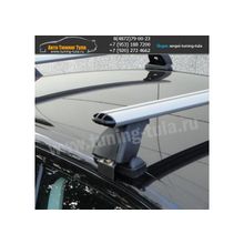 Багажник Рено Логан Lux с аэродинамическими дугами  арт.513