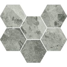 Италон Charme Extra Silver Mosaico Hexagon 620110000067 декор 250 мм*290 мм