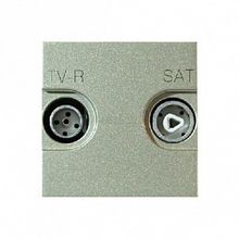Розетка TV-FM-SAT ZENIT, одиночная, шампань |  код. N2251.3 CV |  ABB