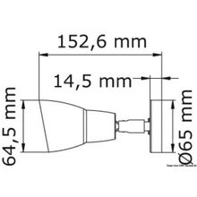 Osculati Светодиодный точечный светильник, 13.438.90