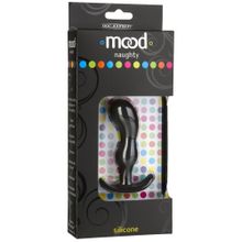 Анальная пробка для ношения Mood Naughty 2 3  Silicone - 7,6 см. Черный